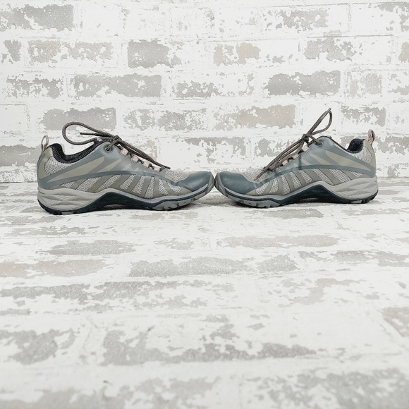 Merrell Gray Hiking Breathable walking running climbing athletic sneakers - Picture 7 of 11